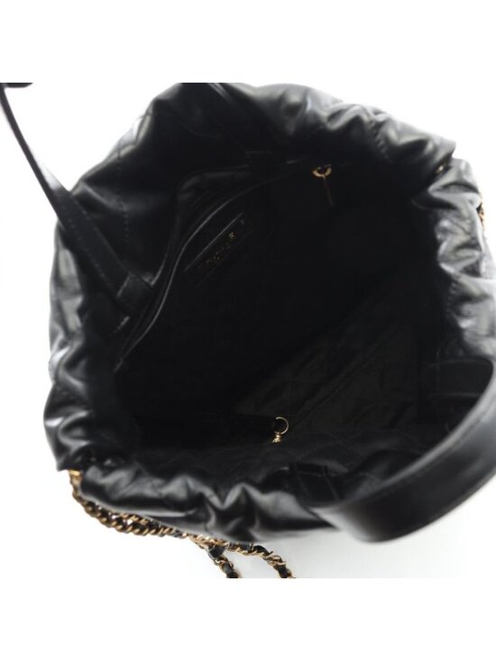 Chanel Rucksack Sac Backpack 22 Small Black Leather Chanel 22 Quilted main image 8